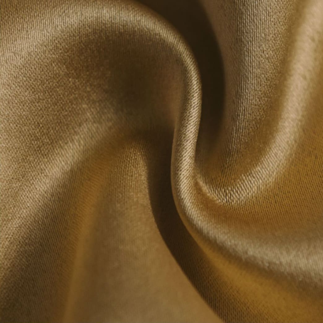 Antique Golden Elegance Blackout Pinch Pleat Curtains