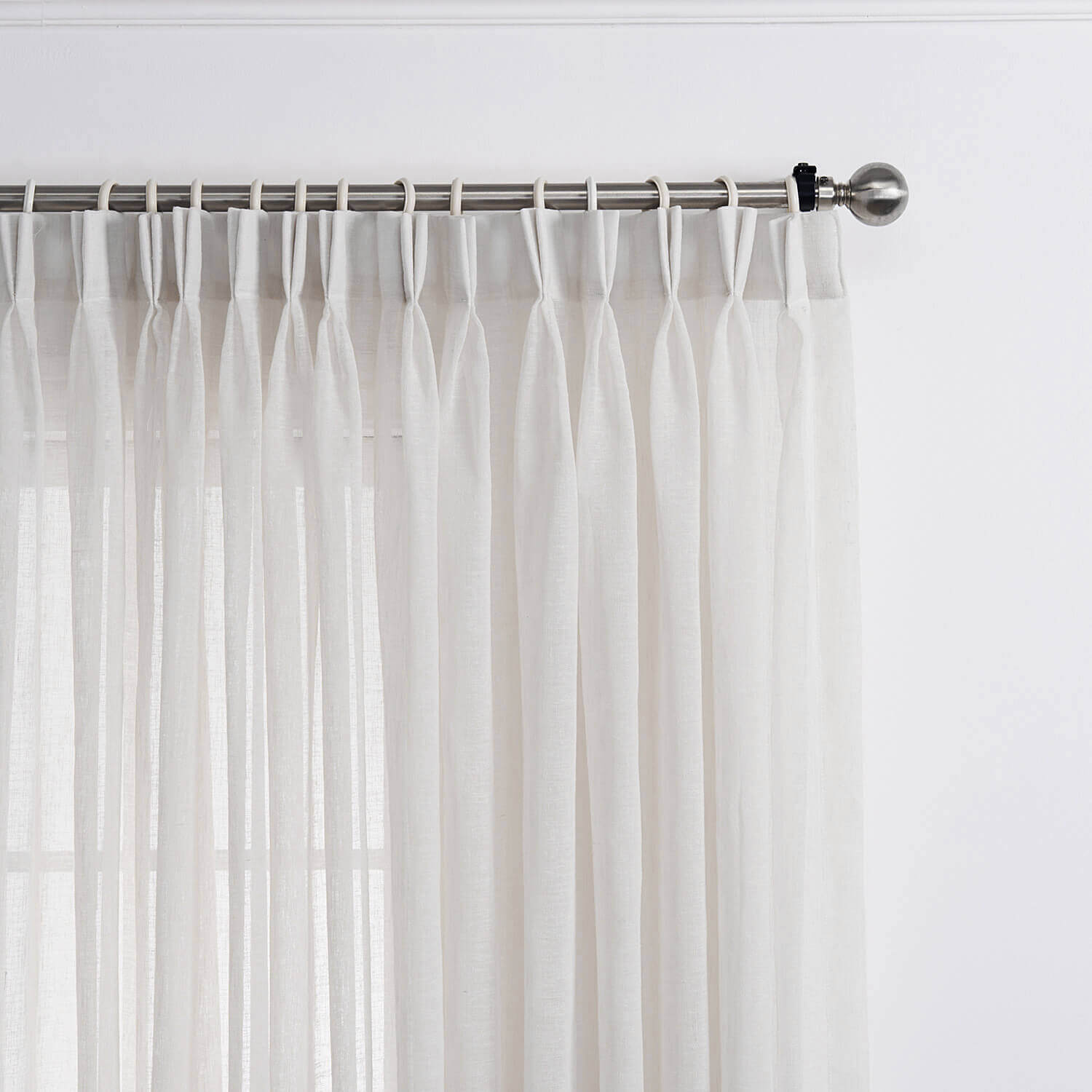 cheap off white pinch pleat sheer curtain panels sheer drapes for sale