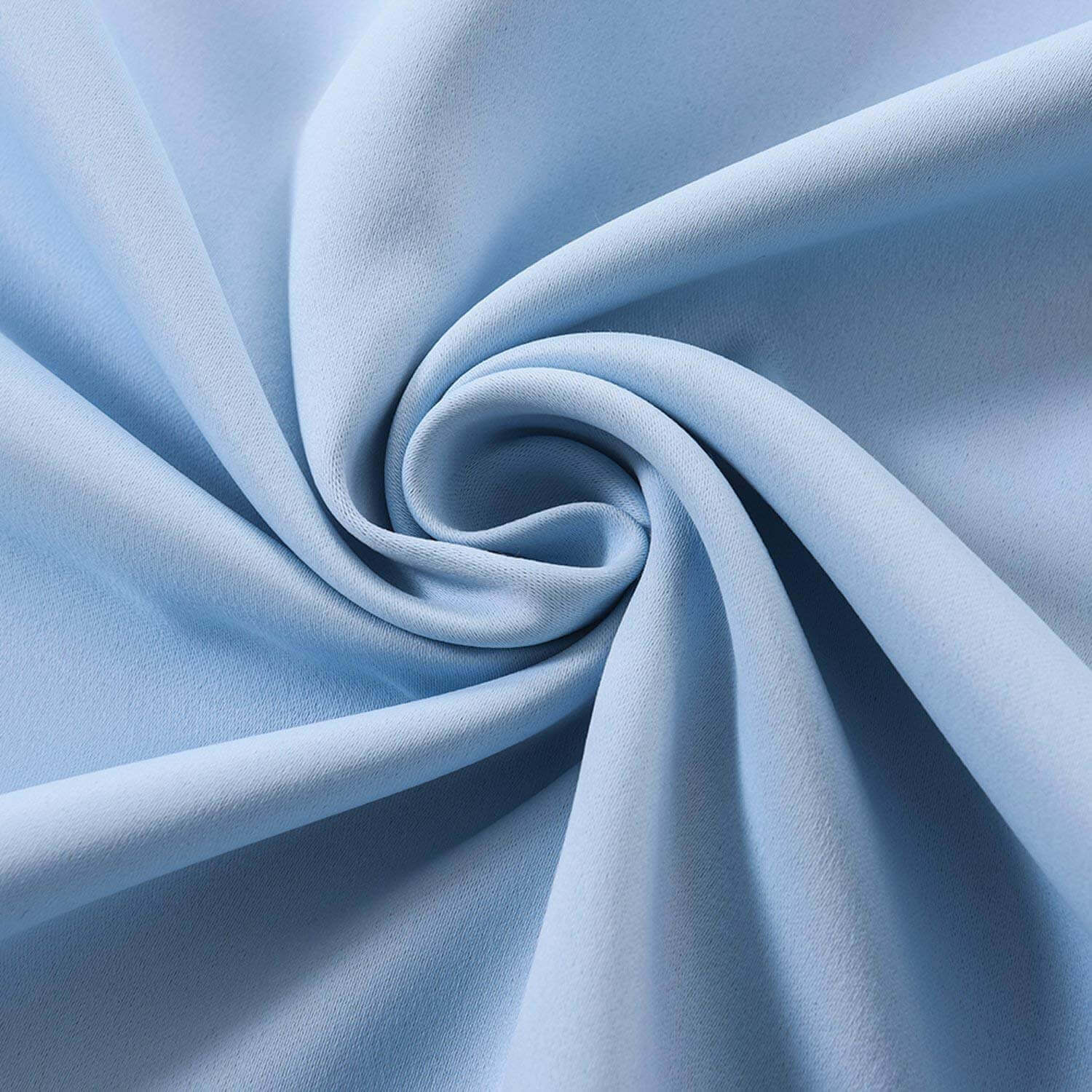 Fancy sky blue dining room window treatments room divider curtain panels