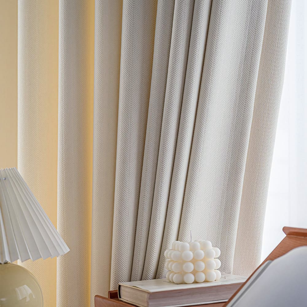Samina Traders LTD Luxury Jacquard Ring Top Curtains – Fully Lined Eyelet Pair, Blackout, Floral, Modern, 2024