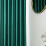 elegant hunter green dining room darkening curtains custom drapes for sale