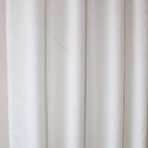 elegant white small plaid bedroom blackout curtains pinch pleat drapes