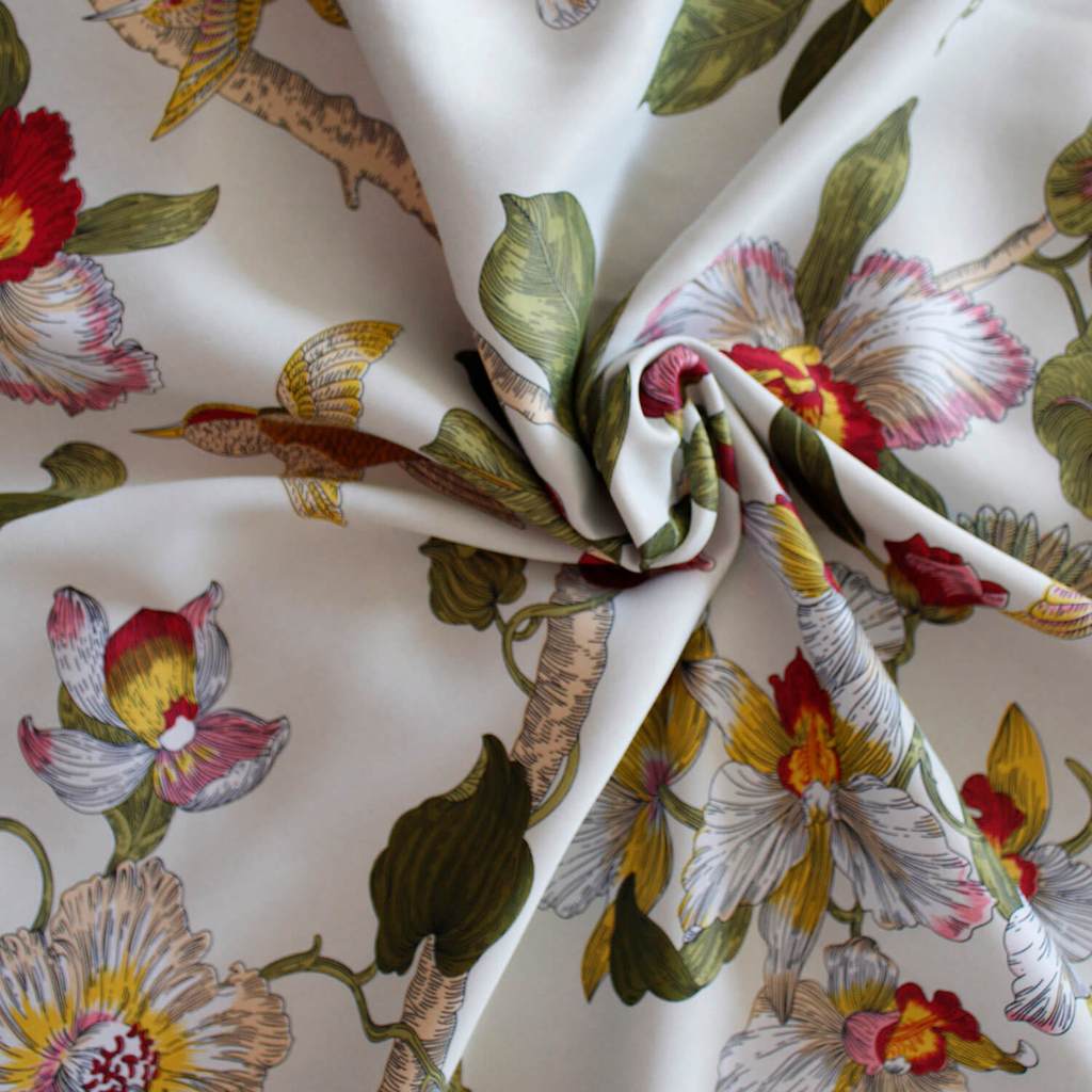 floral drapes living room curtains with birds on them door curtains