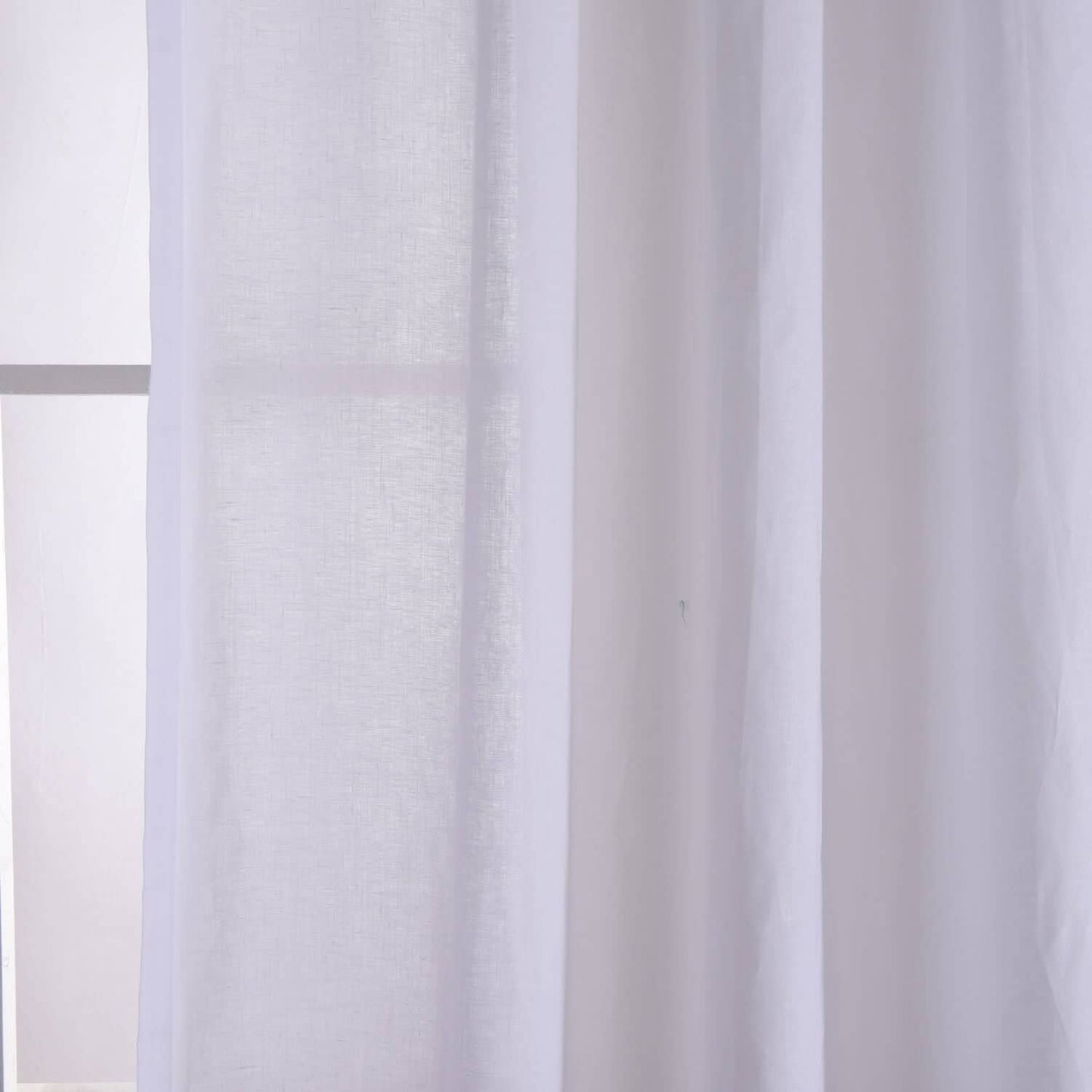 modern white linen door curtains room divider curtain panels ceiling drapes