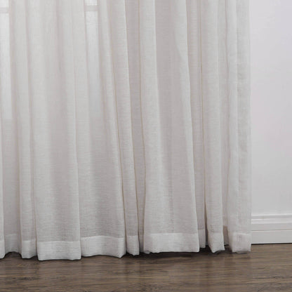 beautiful off white floor to ceiling long sheer curtains sheer window panels