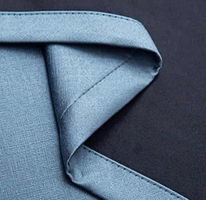 Serenity Slate Blue Blackout Curtains Thermal Insulated Drapes