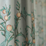 Wild Fruit and Birds Curtains Living Room Drapes 2 Panels