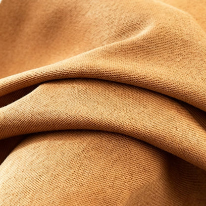 Rideaux assombrissants en lin et coton Orange, pour chambre à coucher, draperies d'érable d'automne, 2 panneaux