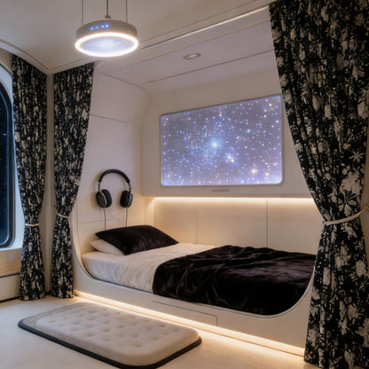 Blackout Retro American Design Chenille Jacquard Black Curtains White Floral