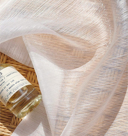 French Luxury Sunshine Snow White Sheer Curtains Window Drapes Anady Top French Luxury Sunshine Snow White Sheer Curtains Window Drapes Anady Top