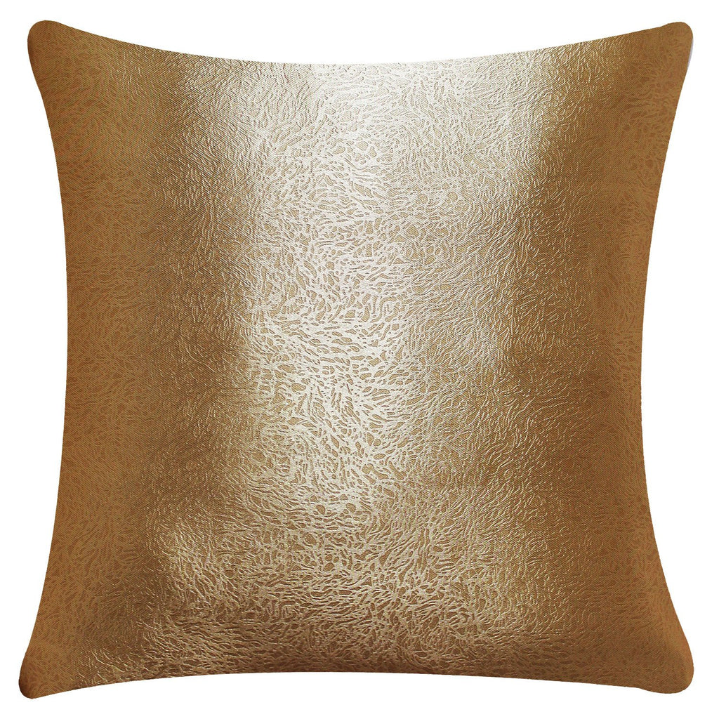 Aandy Top Golden Cushion Cover Decorative Square Throw Pillow Case Cover 1 Set of 2 Piece - Anady Top Space Design