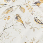 Yellow Grey Birds Cushion case Pillow Cover 1 set of 2 Pillow Cases