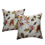 Aandy Top Bird Red Flower Pillow Cover Cases 1 Set Of 2 2(18X18)