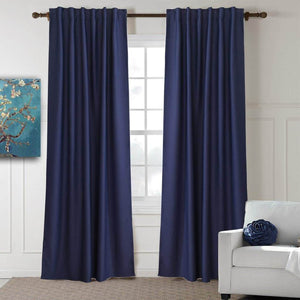 beautiful modern navy back tab room darkening curtains for living room