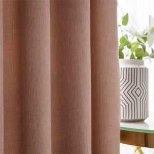 beautiful pink cotton linen kids curtains and drapes for sliding glass doors