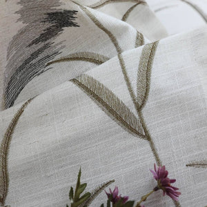 beautiful white reed kitchen curtains light blocking cotton linen drapes