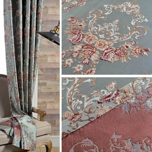 best dusty floral living room darkening curtains custom drapes for sale