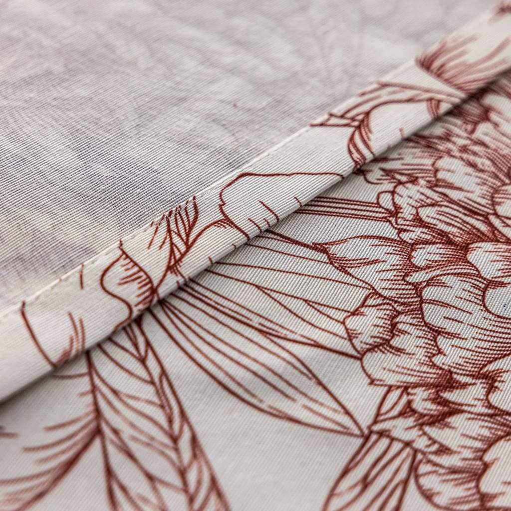 best red pencil sketch flower nursery light blocking curtains insulated drapes
