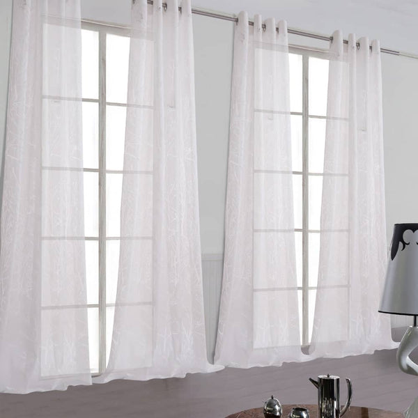 Sheer shop voile curtains