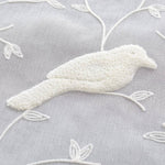 cute white bird kids sheer grommet curtains tulle curtains sheer voile