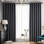 dark grey living room ceiling drapes grommet thermal curtains for sale