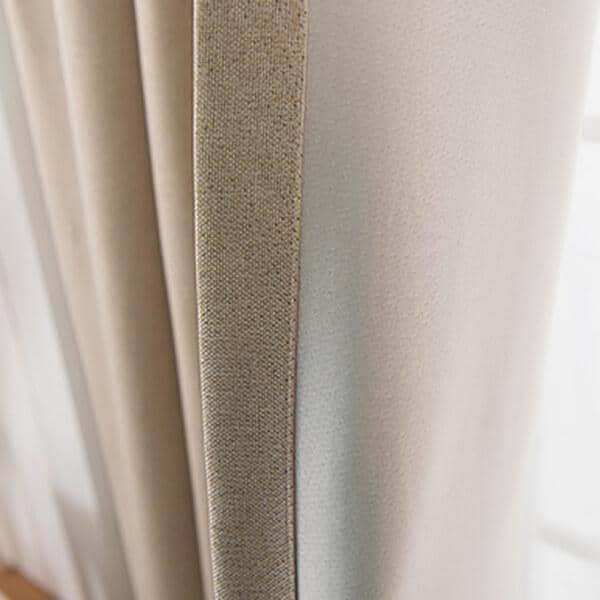 elegant beige linen bedroom eclipse blackout curtains and drapes for sale