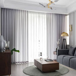 fancy light gray living room sheer curtain panels sheer drapes for sale