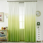 fancy lime green ombre drapes dining room flat panel curtains for sale
