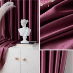 fuchsia pink kitchen window drapes bedroom eclipse blackout curtains for sale
