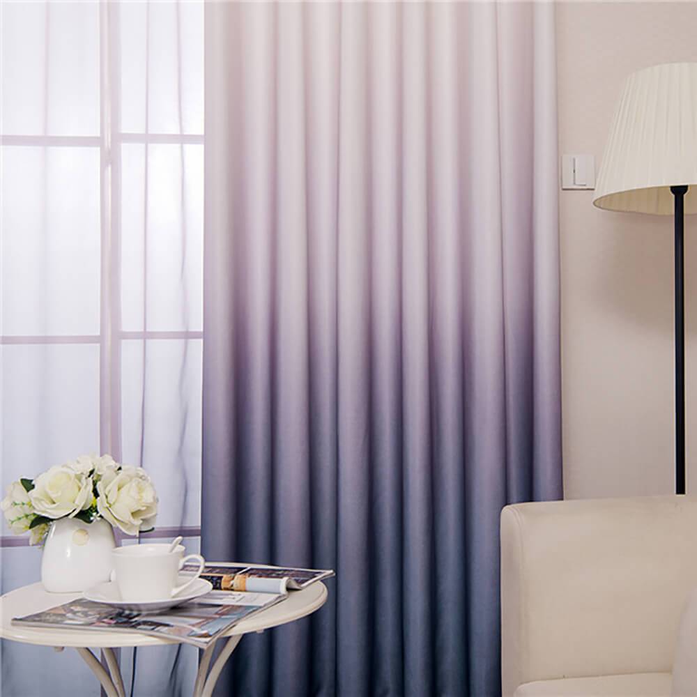 gray purple ombre door curtains ceiling drapes for sale 