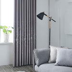Embroidered Bird Gray Silk Curtains Gorgeous Drapes