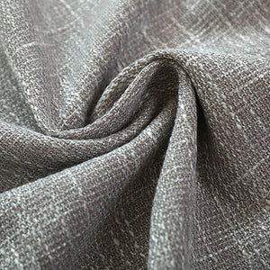 Solid Gray Curtains Grommet Top Drapes for Bedroom Set of 2 Panels - Anady Top Space Design