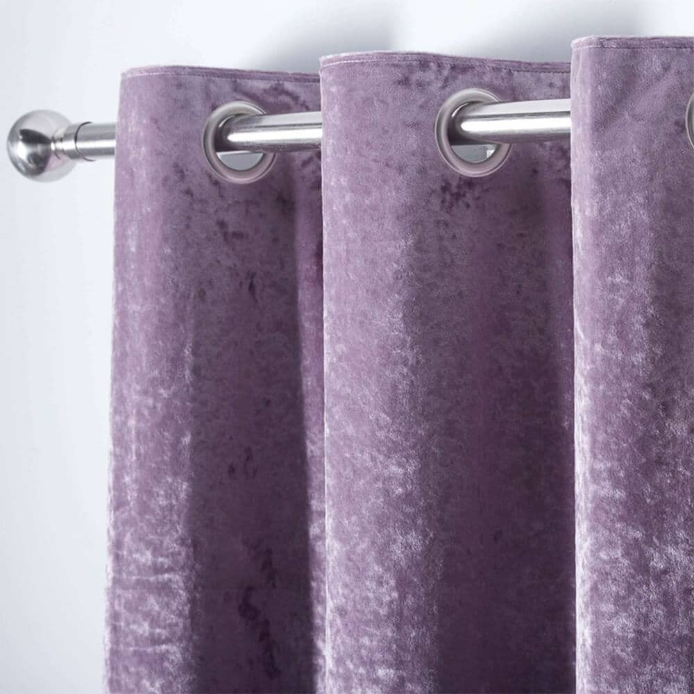 lavender purple eyelet curtains kitchen decorative custom ceiling drapes