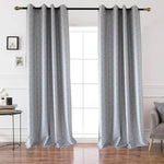 modern grey textured custom drapes living room darkening curtains for sale