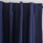 navy kitchen window drapes rod pocket blackout curtains for sale