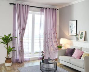 pretty purple bodacious reed door window curtains custom drapes for sale