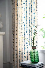 stylish blue and white striped curtains blackout window drapes for sale
