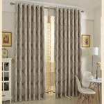 tan wavy striped curtains for living room room darkening drapes for sale