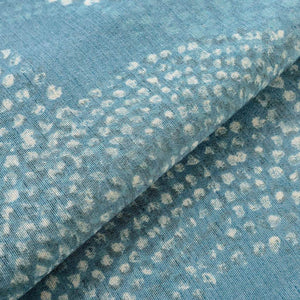 teal blue linen cotton curtains grommet room divider curtain panels
