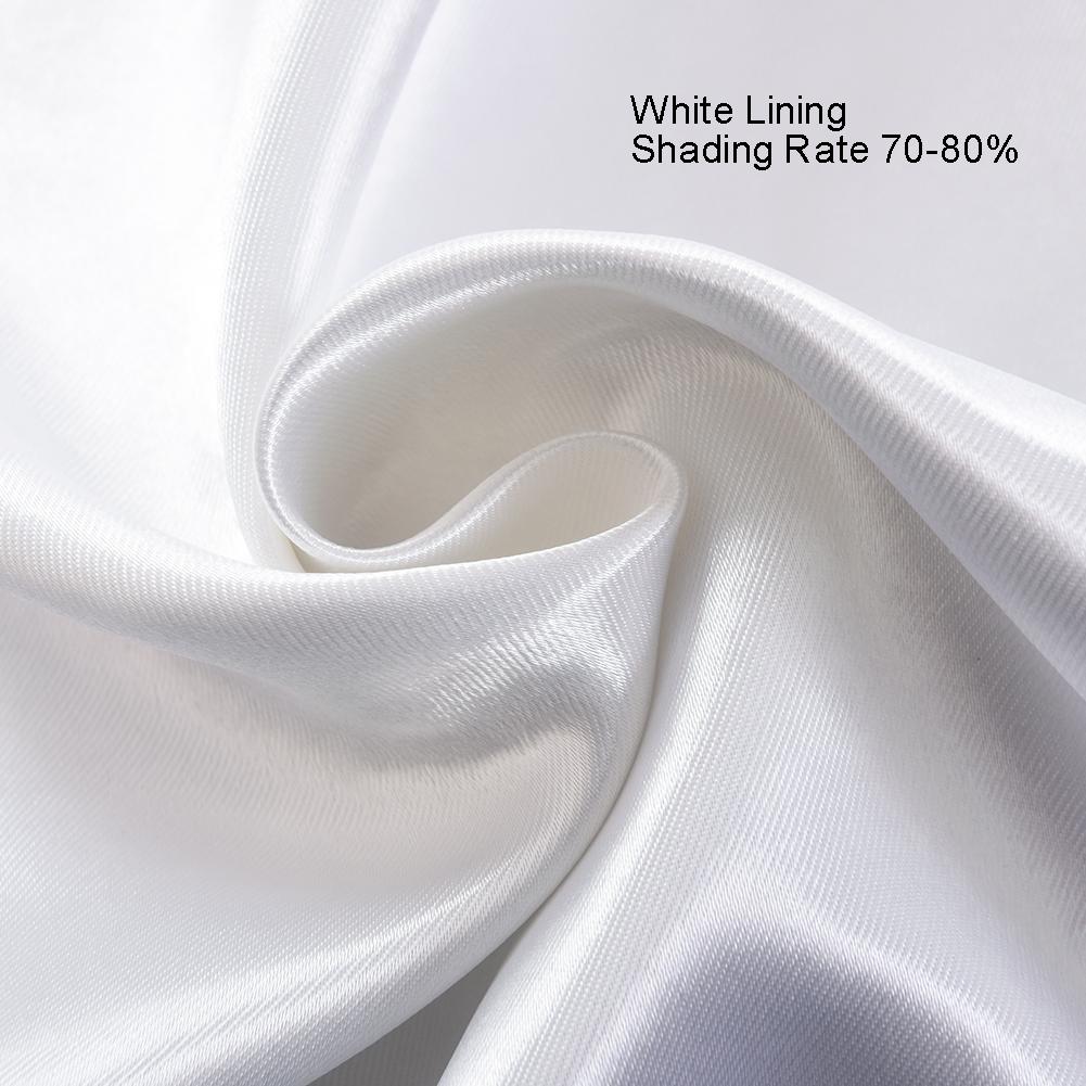 white curtain liner