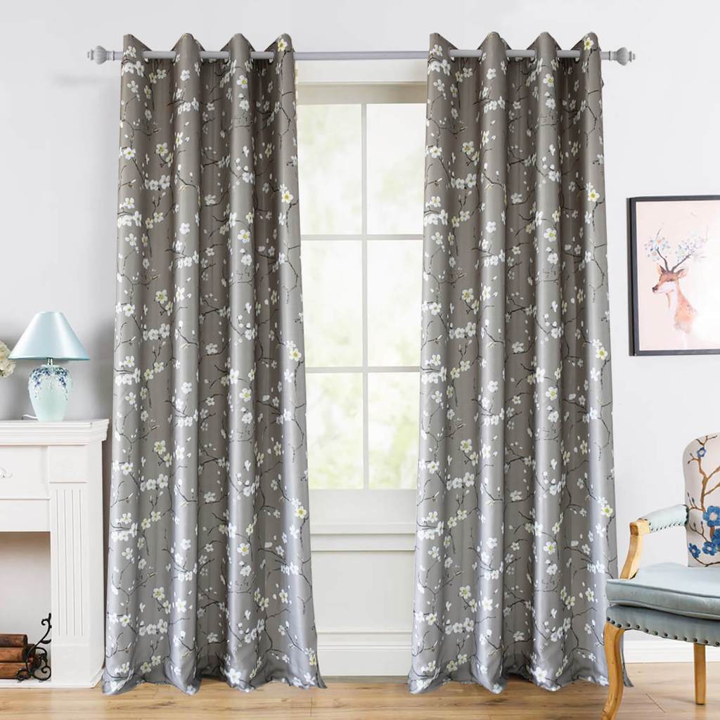 white plum curtains for living room
