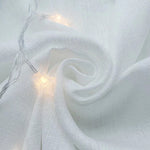 Anady Top White Sheer Curtains Simple Voile 2 Panels - Anady Top Space Design