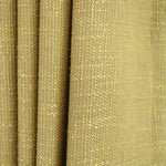 Solid Ginger Yellow Curtains Grommet Top Drapes for Bedroom Set of 2 Panels - Anady Top Space Design